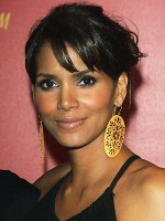 African-American actress Halle Berry.